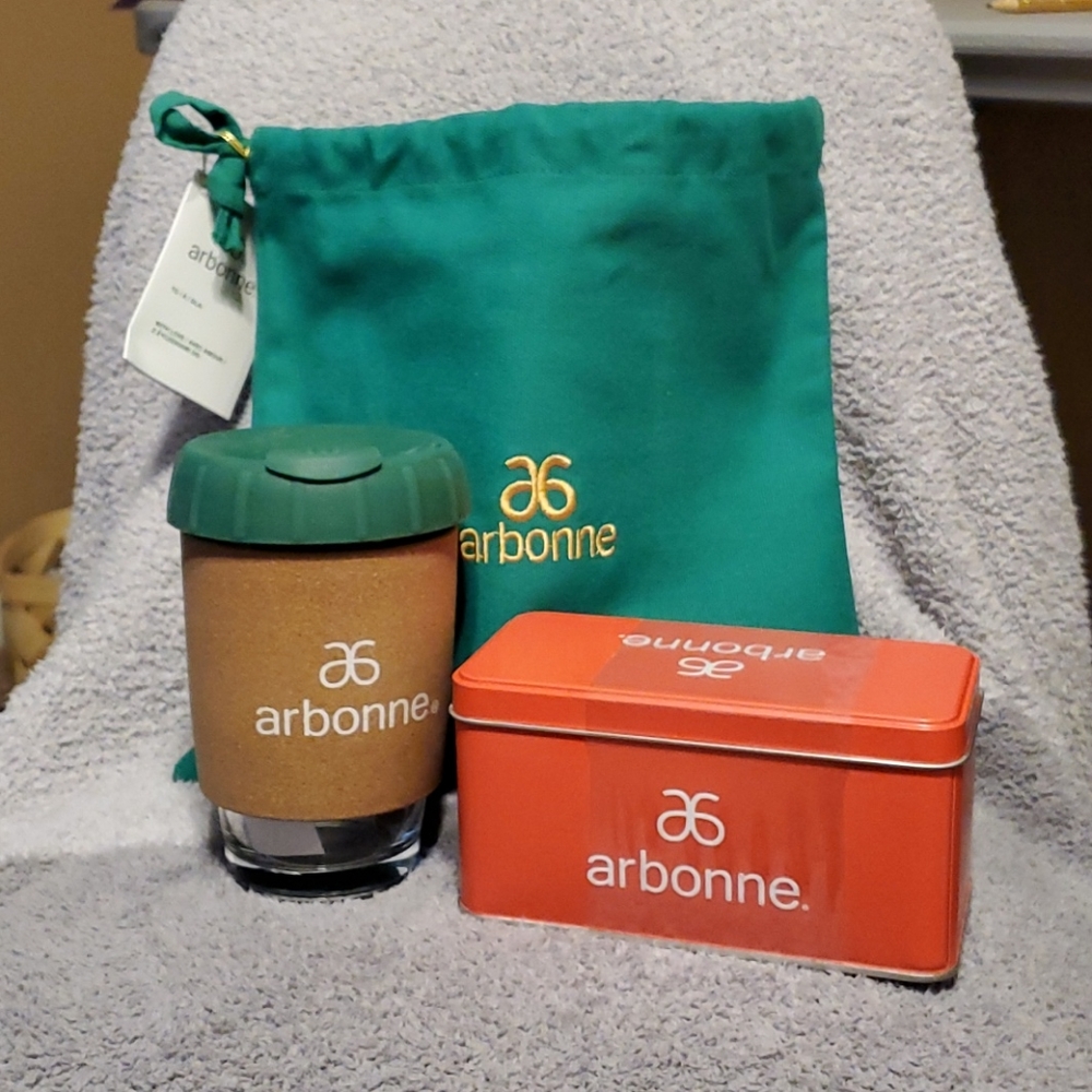 NEW Arbonne Spiced Roobos tea set